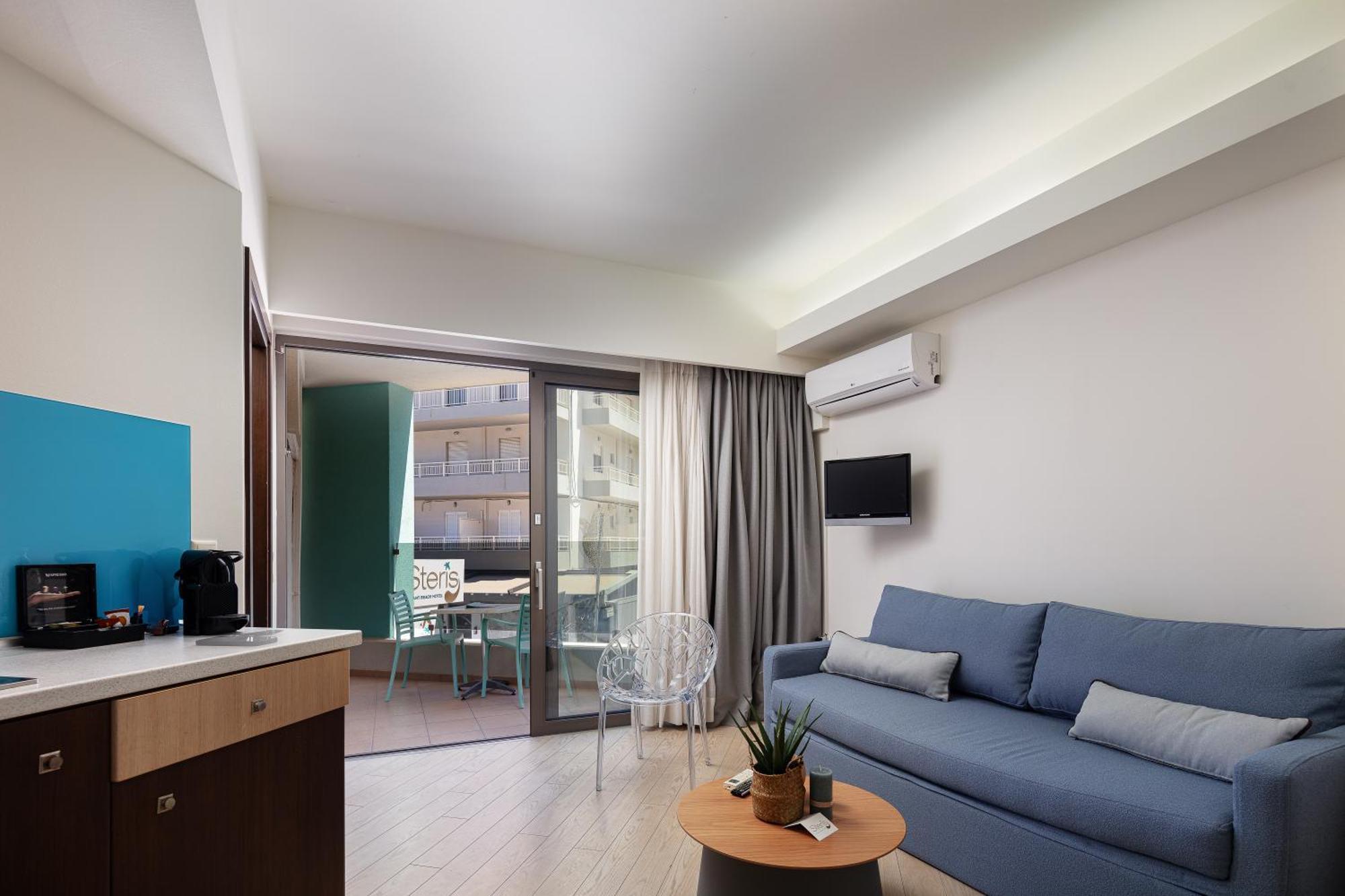 Steris Elegant Beach Hotel & Apartments レティムノ エクステリア 写真