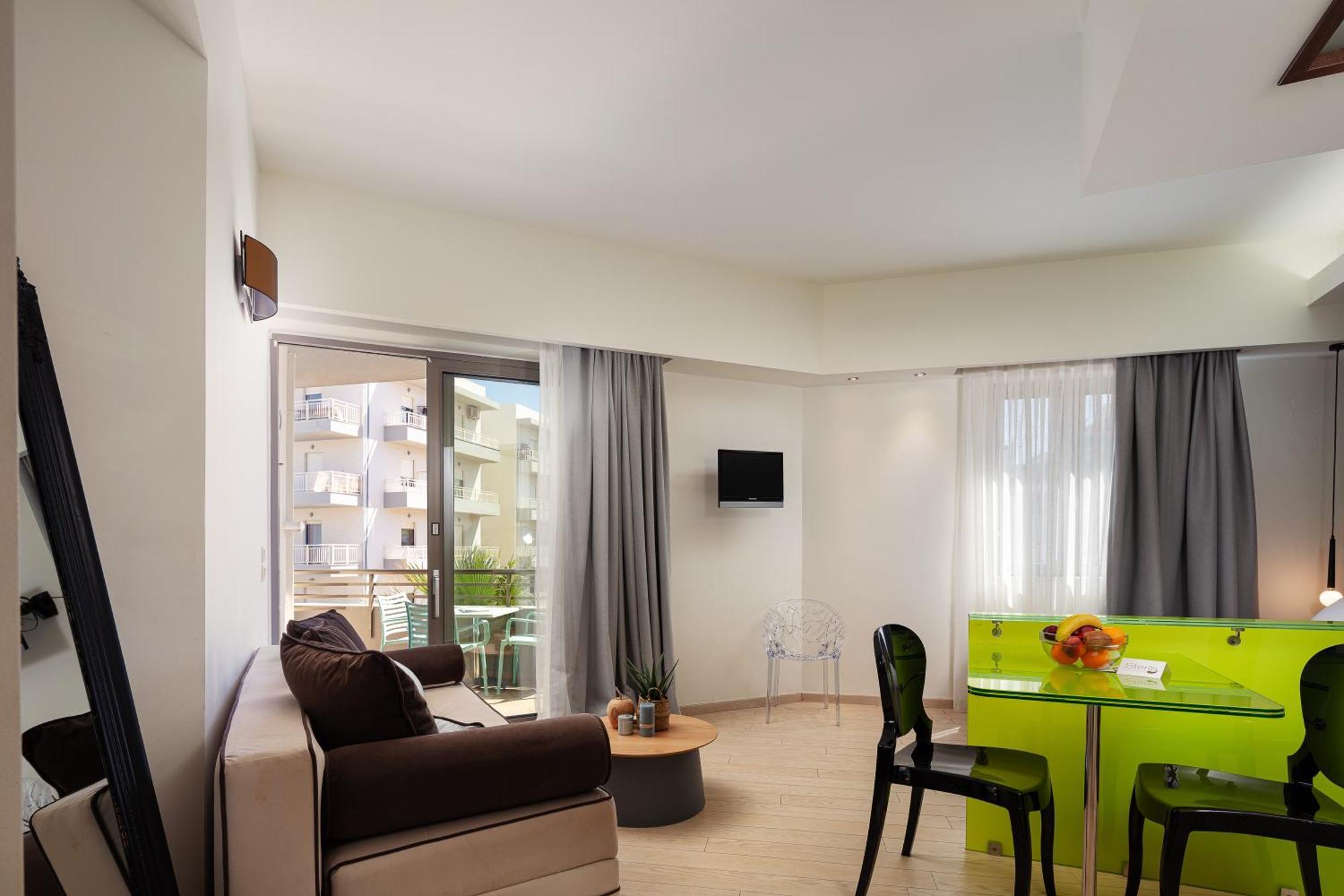 Steris Elegant Beach Hotel & Apartments レティムノ エクステリア 写真