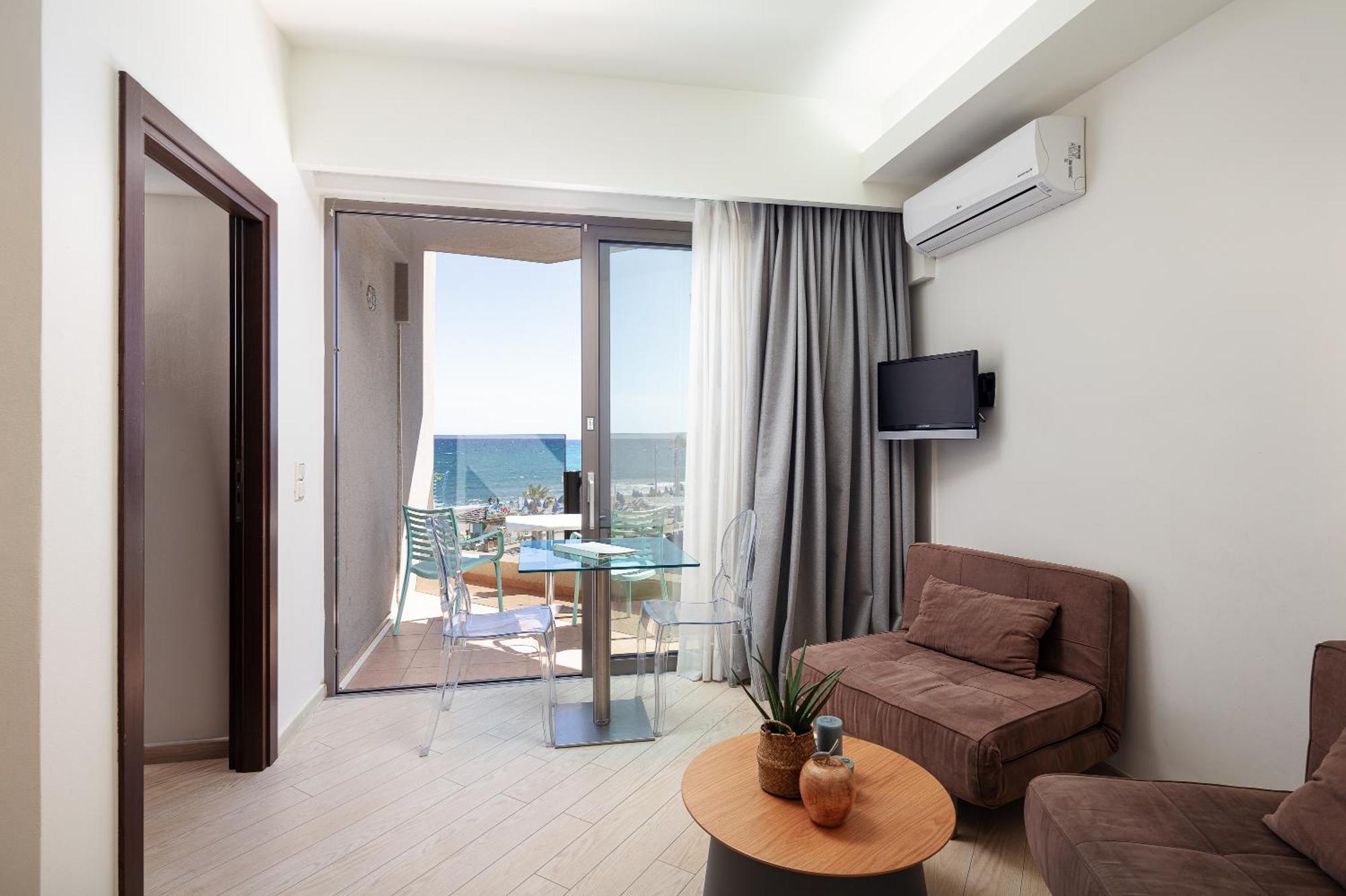 Steris Elegant Beach Hotel & Apartments レティムノ エクステリア 写真