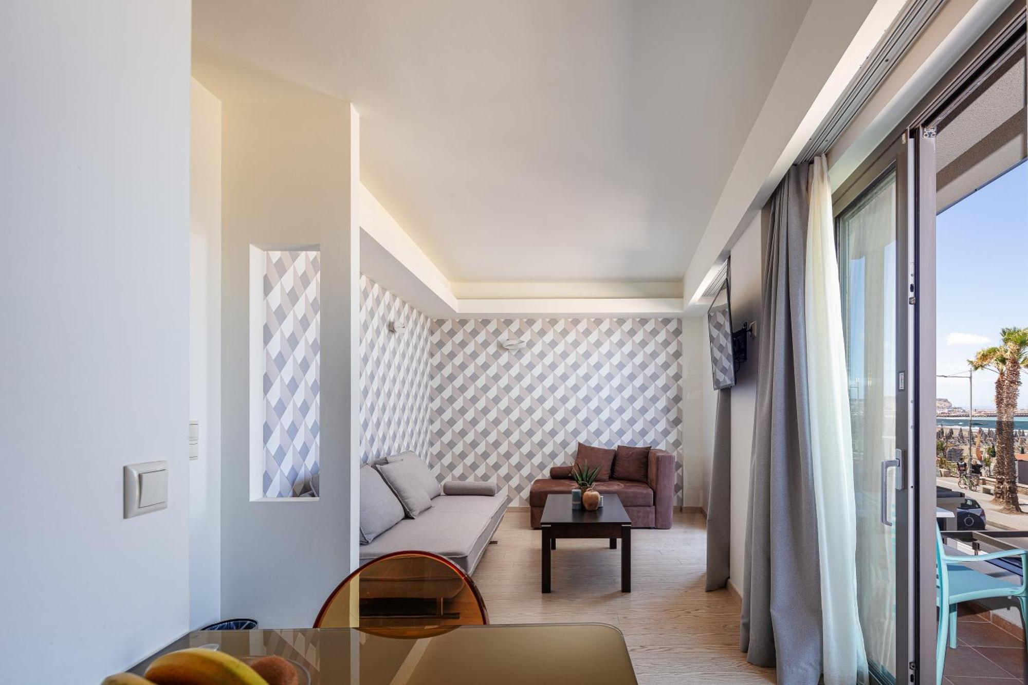 Steris Elegant Beach Hotel & Apartments レティムノ エクステリア 写真