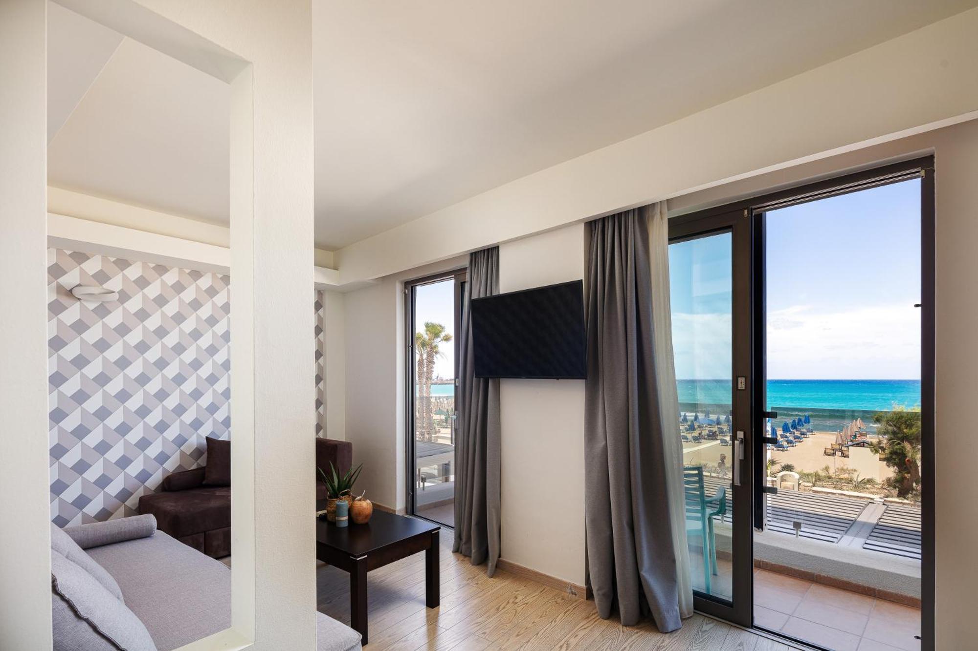 Steris Elegant Beach Hotel & Apartments レティムノ エクステリア 写真
