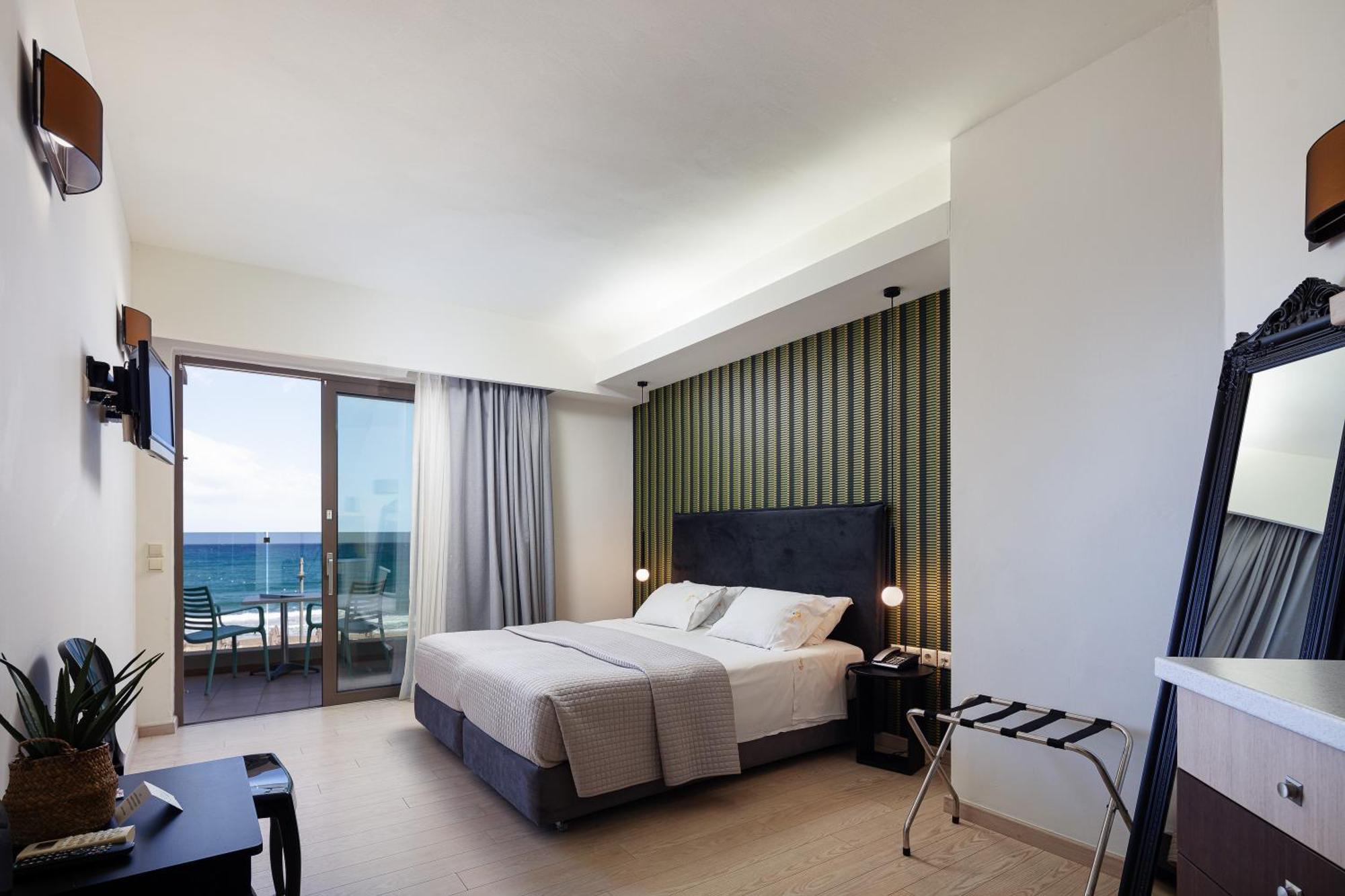 Steris Elegant Beach Hotel & Apartments レティムノ エクステリア 写真