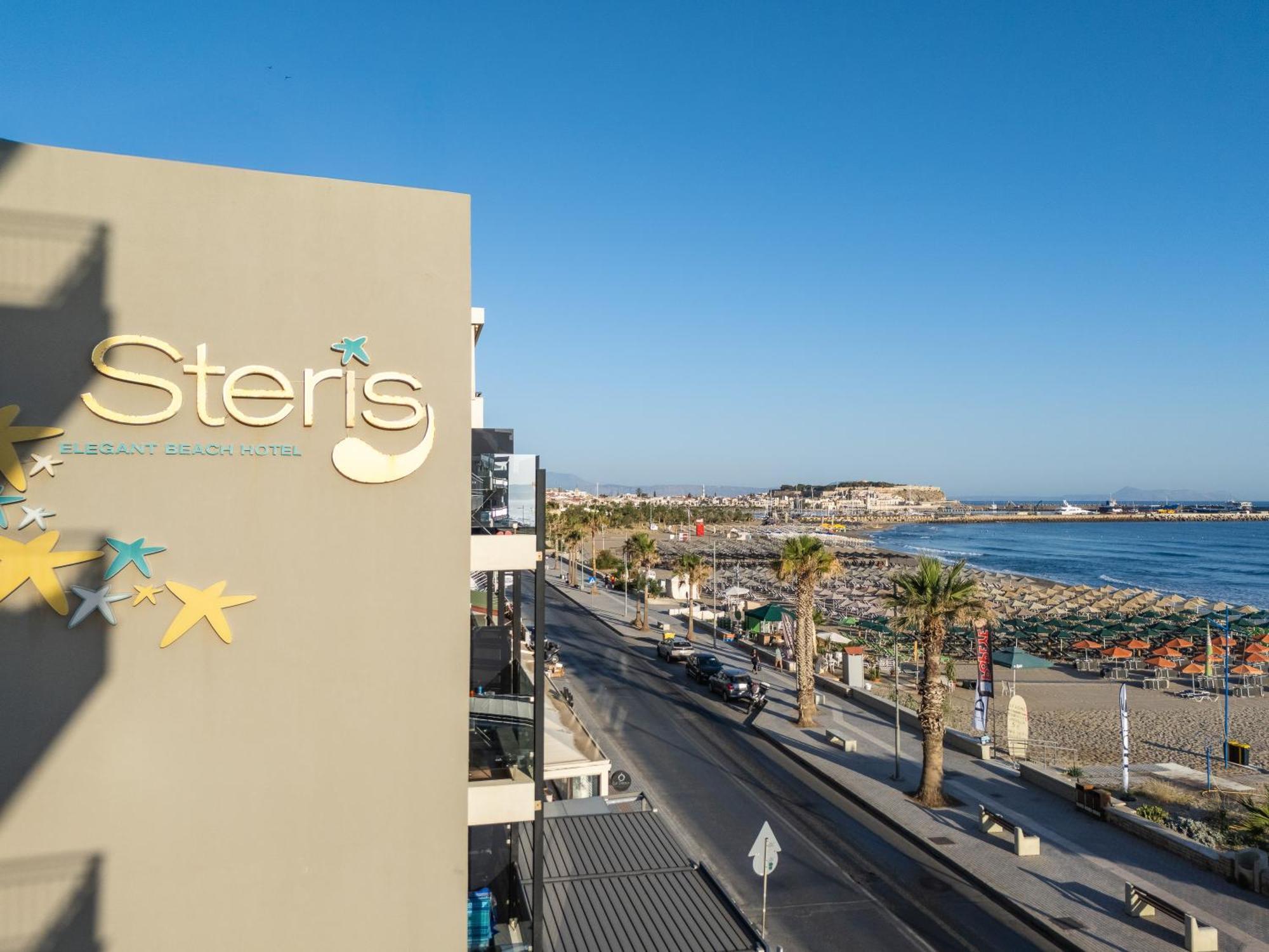Steris Elegant Beach Hotel & Apartments レティムノ エクステリア 写真