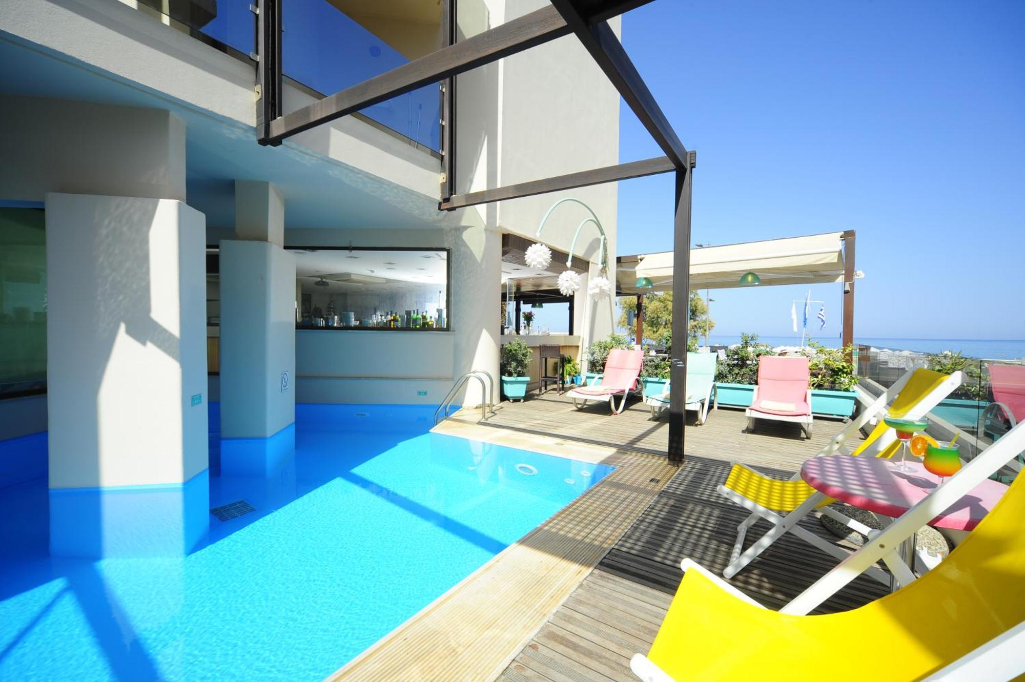 Steris Elegant Beach Hotel & Apartments レティムノ エクステリア 写真