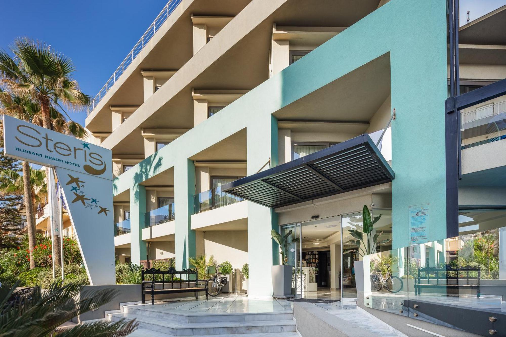 Steris Elegant Beach Hotel & Apartments レティムノ エクステリア 写真