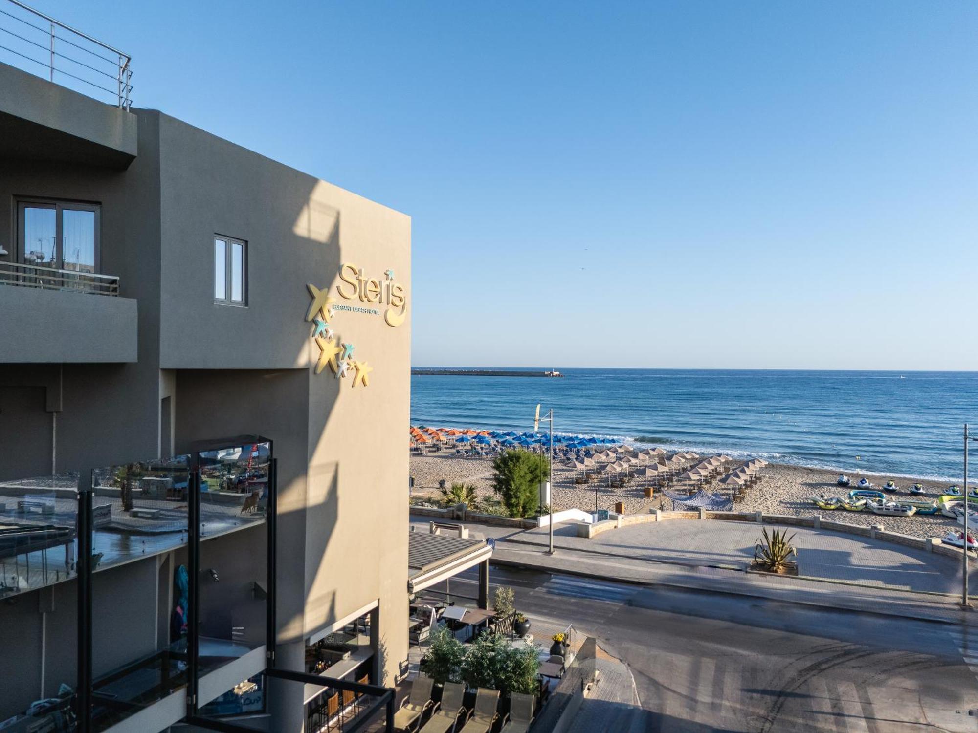 Steris Elegant Beach Hotel & Apartments レティムノ エクステリア 写真